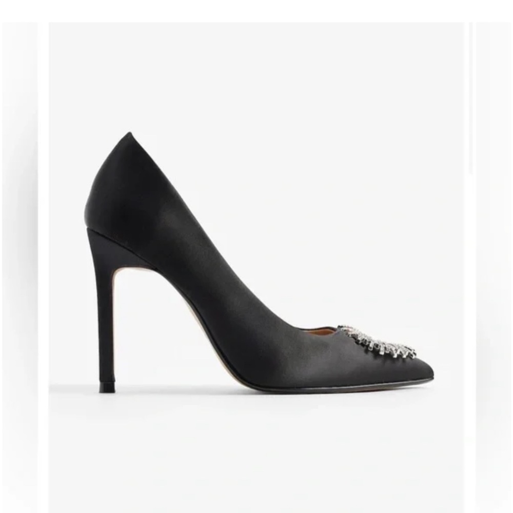 Express Rhinestone Embellished Pumps - Picture 2 of 6